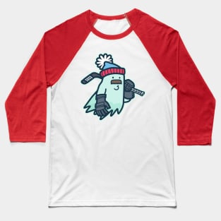 Da Chicago Hockey Ghost Baseball T-Shirt
